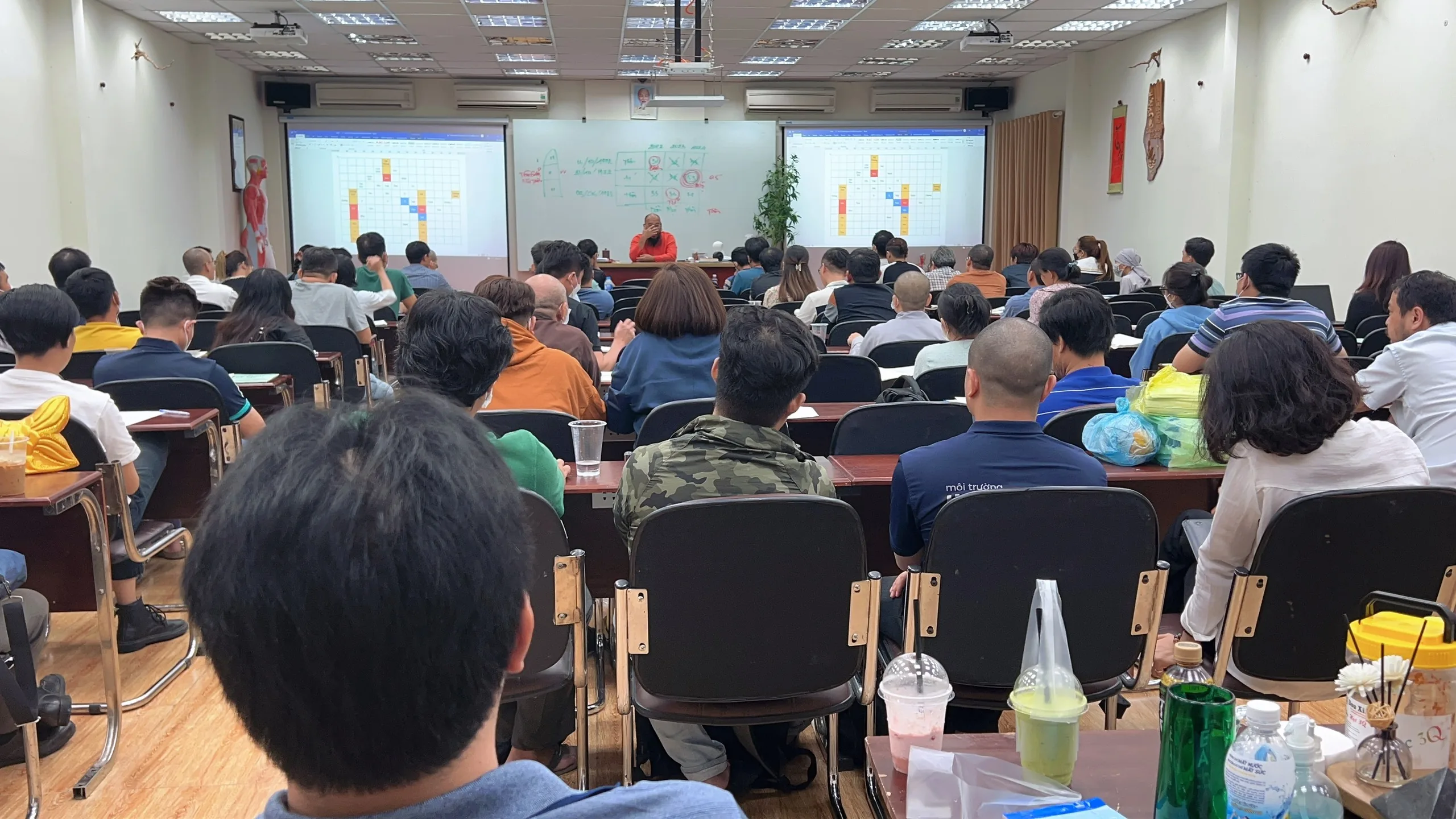 Hình Ảnh Học Viên Trở Lại Lớp Học Trực Tiếp Tại Viện