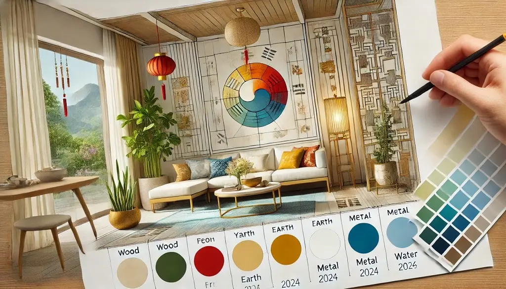 Phân Tích Về Màu Phong Thủy Năm 2024